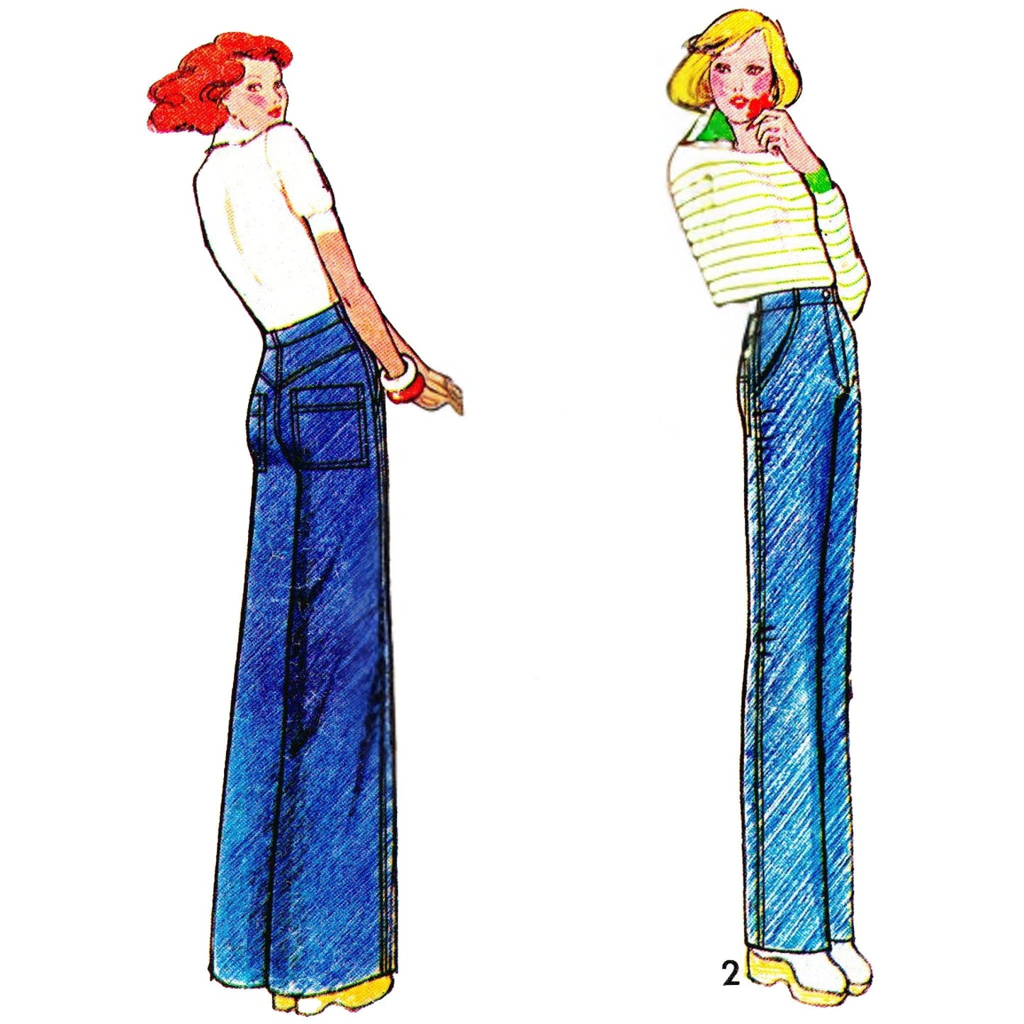 Model wearing made from Maudella 5970 pattern