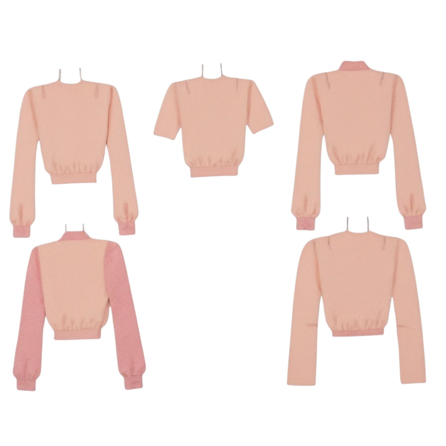 Back view of lumber jack sewing pattern