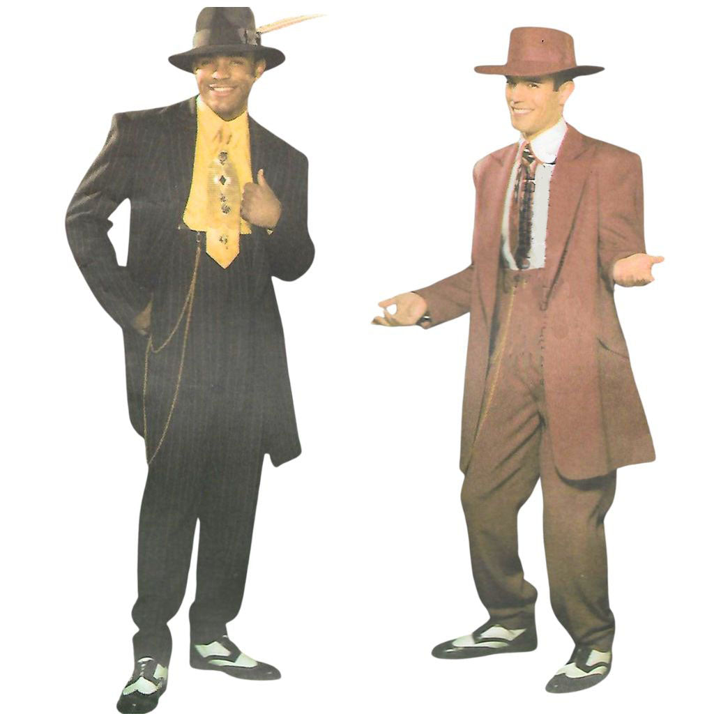 Vintage 1940s Sewing Pattern - Men's Zoot Suits- Multisized