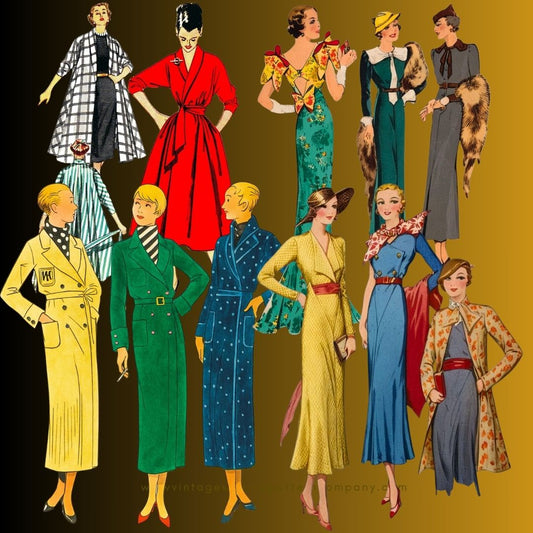modern vintage dress patterns Fantasia Dress Sewing Pattern