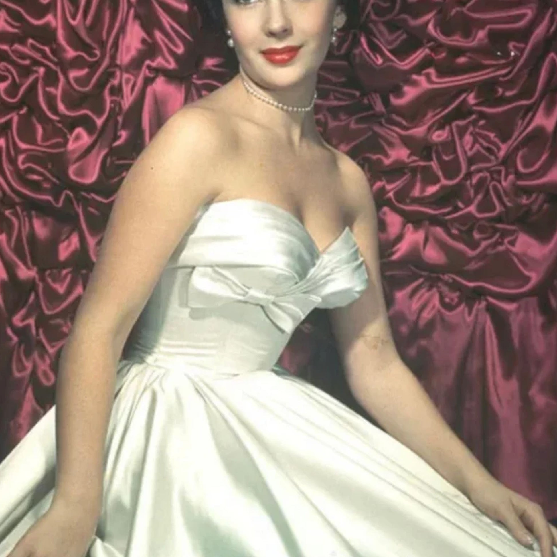 1950s Pattern, Strapless Ball Gown, Prom Dress, Bridal Gown 1950s Pattern, Strapless Ball Gown, Prom Dress, Bridal Gown
