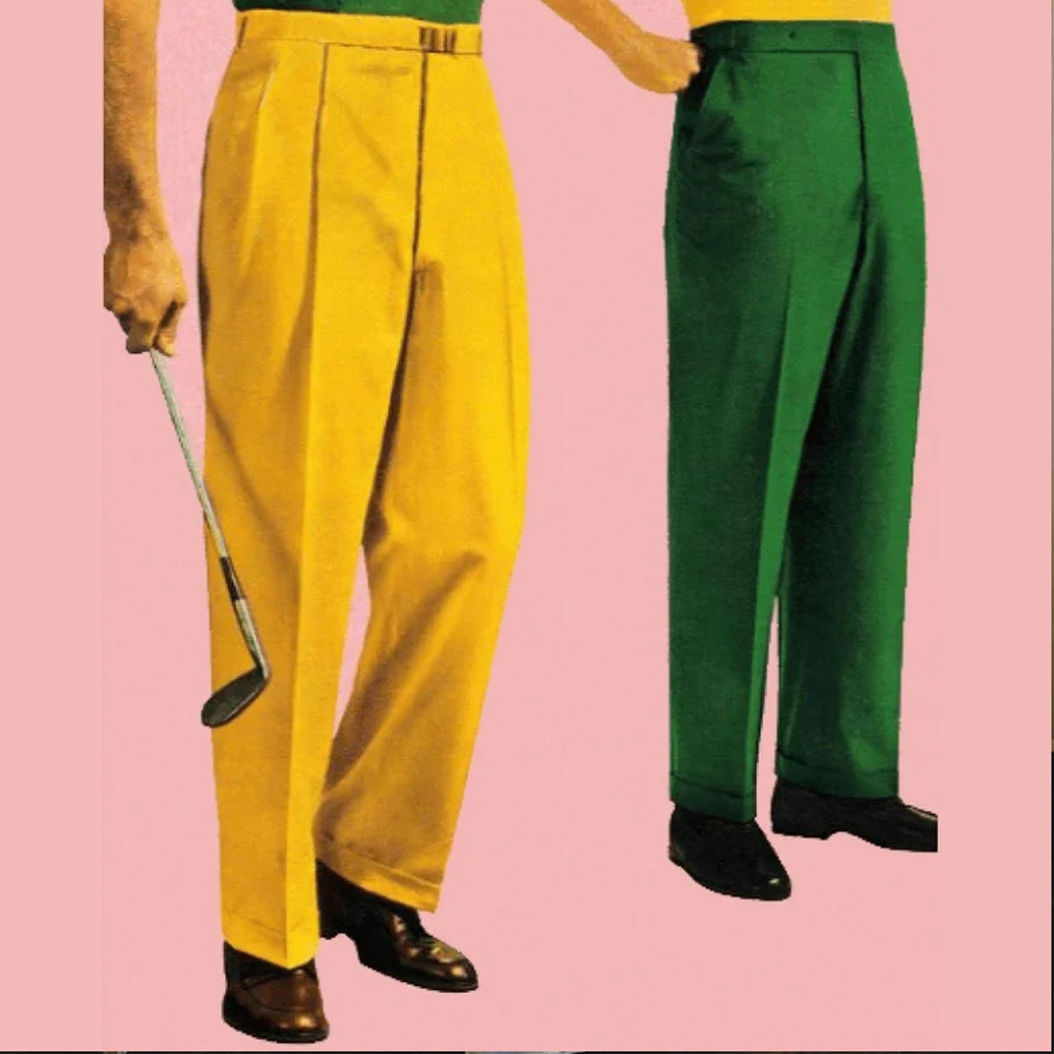 Vintage 1950s pleated pants Mens size 32/30 Waist... - Depop