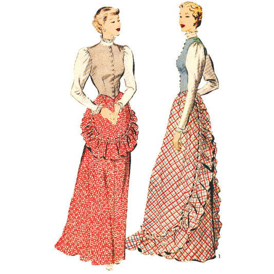 1940's Pattern, Women's Bra & Petticoat Lingerie - Bust 32 (81.3