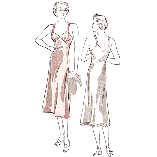 Vintage Sewing Patterns PDF - Lingerie & Nightwear Patterns