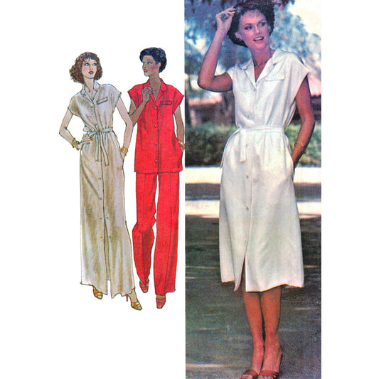 PDF - 1960s Flared Dress - Multi-sized - Download