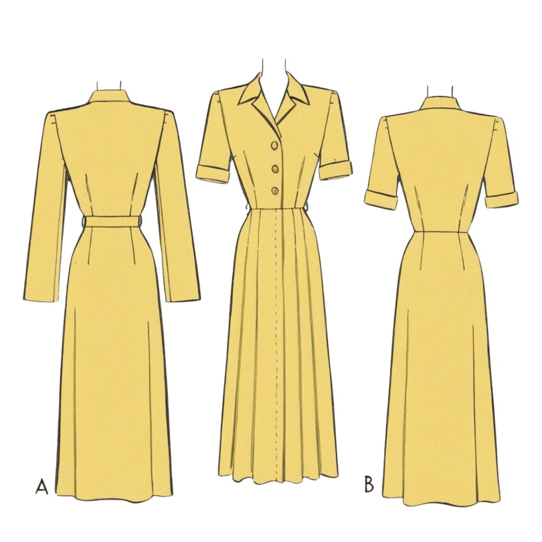 Cappotto da Donna vestaglia, vestaglia, Modello di cucito