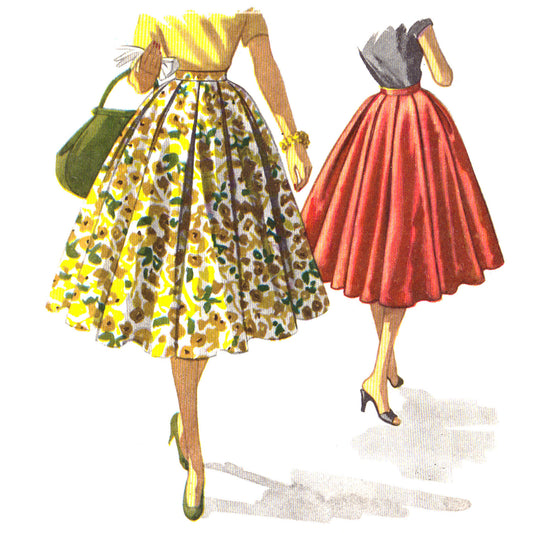1950s Vintage Mail Order Sewing Pattern 4579 Rockabilly Dress Sz 40 B –  Vintage4me2