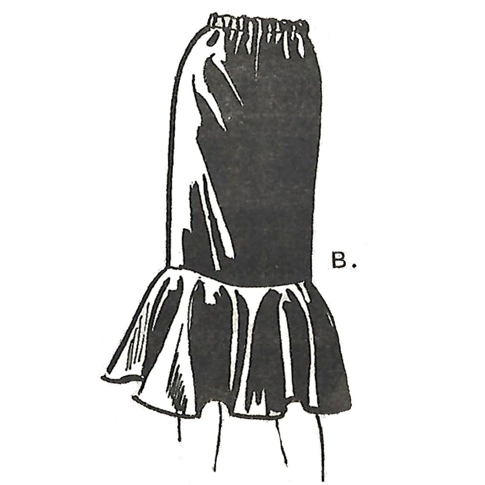 Vintage 1970s Pattern, Midi Skirts, Three Styles, Four Sizes - Waist 2 ...