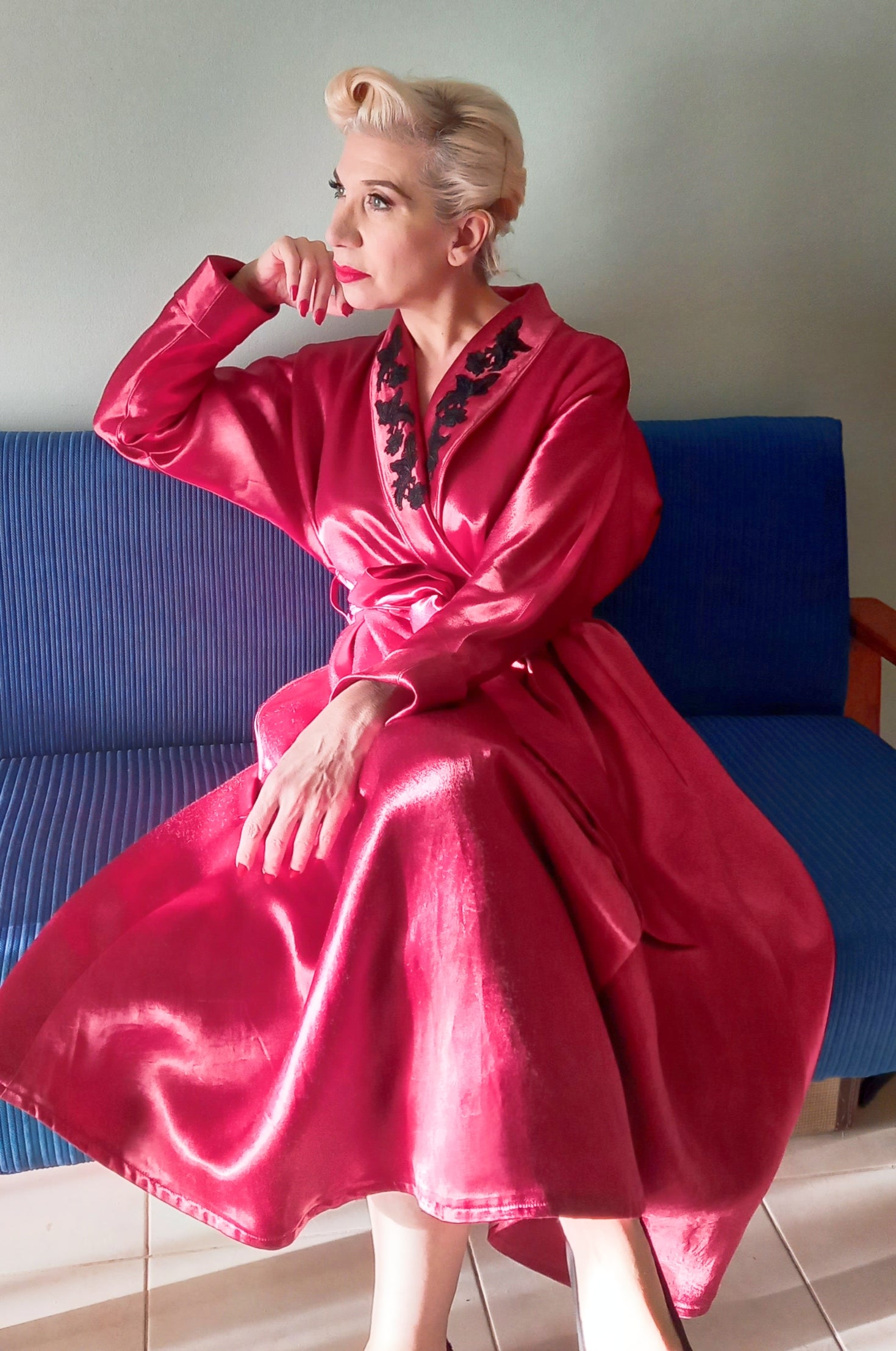 satin dress pattern Alia Satin Maxi Evening Dress Sewing Pattern PDF Digital Pattern