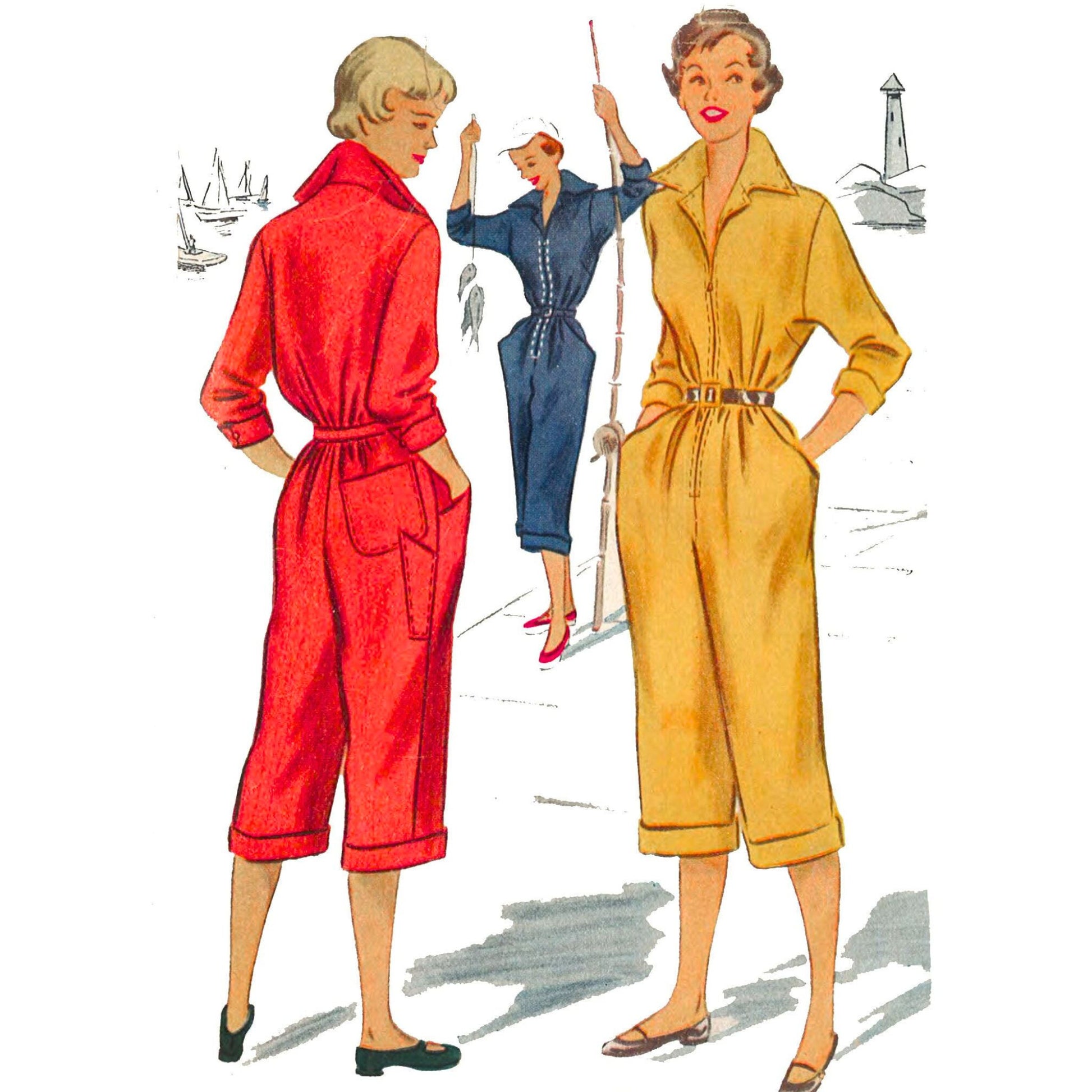 cartamodello tuta vogue donna