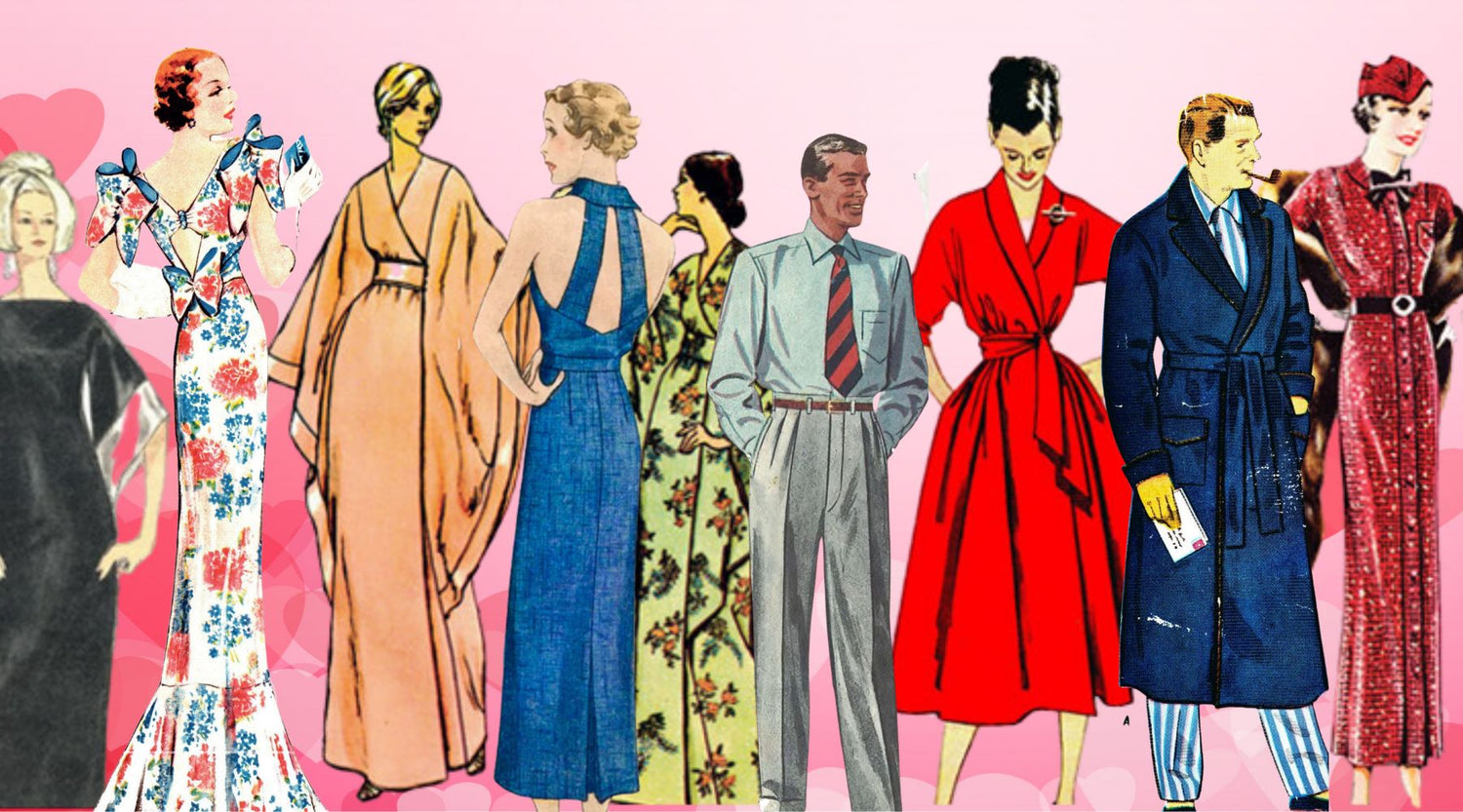 Vintage Sewing Patterns for Women, Men & Children – Vintage Sewing Pattern  Company