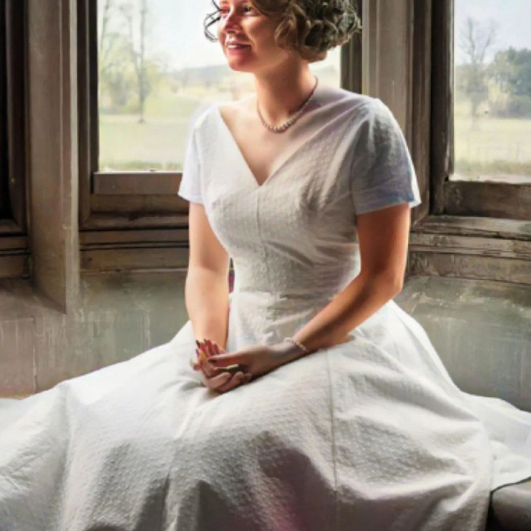 PDF - Jaren 50 Patroon, Grace Kelly Bruidsjurk, Bruidsjurk - Meerdere maten - Printshop Kopie