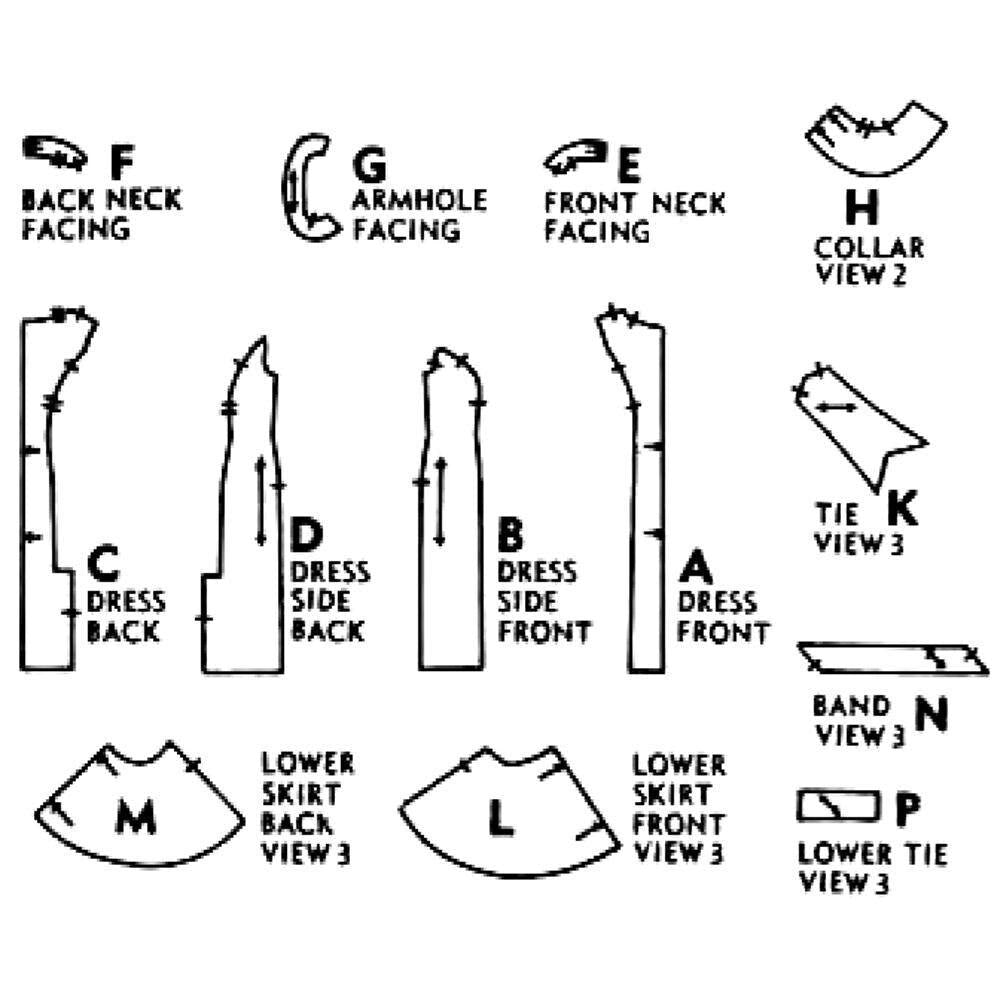 Pattern pieces