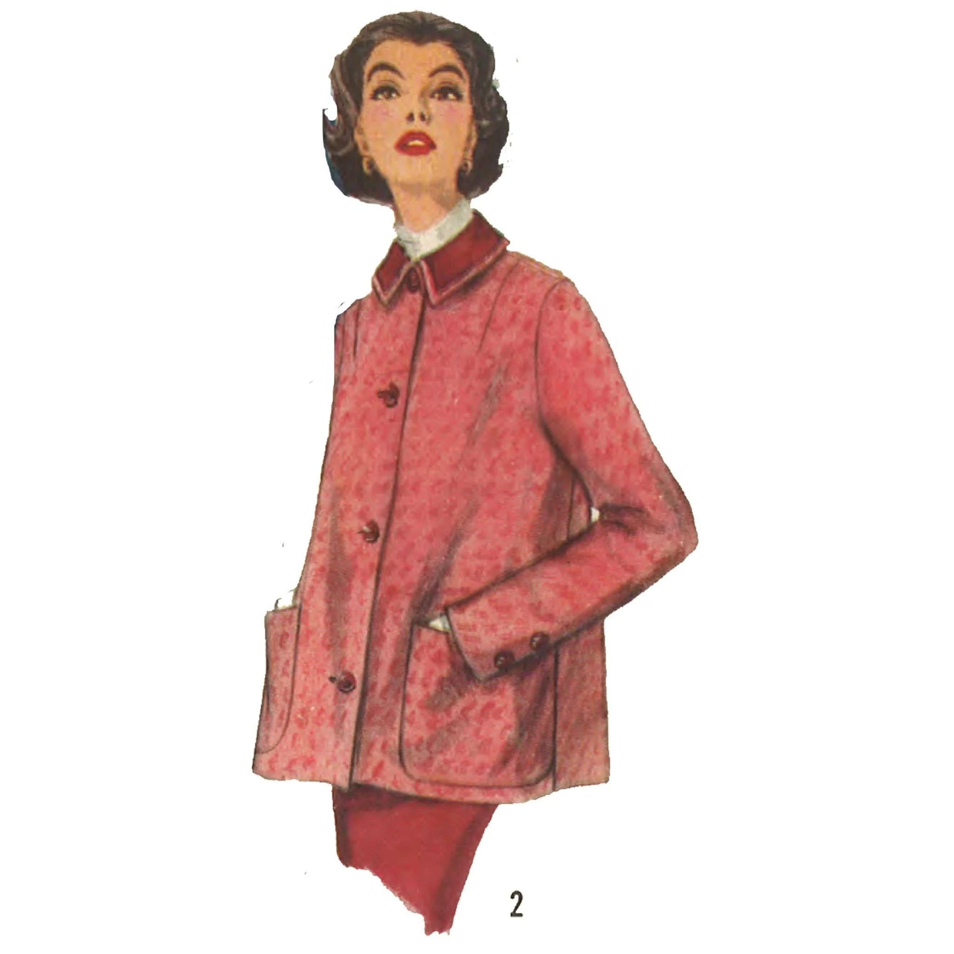 Woman wearing jacket