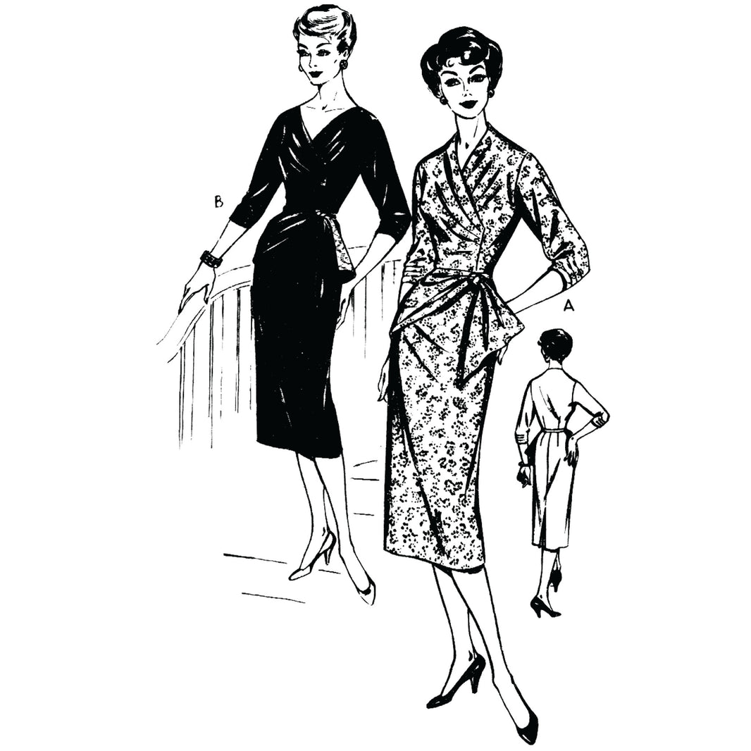 Vintage 1940s Dress Patterns Page 2 Vintage Sewing Pattern Company 9496