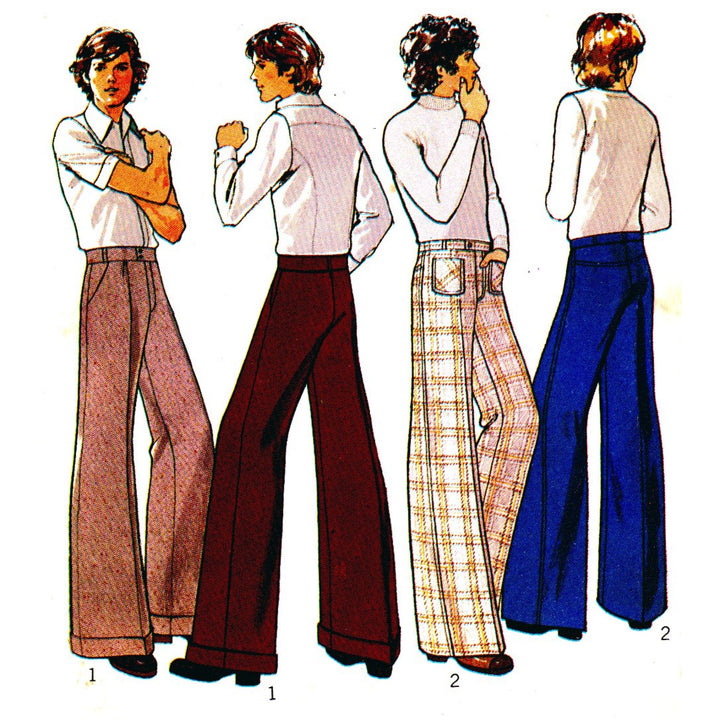 1950s Sewing Pattern, Men’s Convertible Collar Shirt - Chest: 42 – 44” (106 – 111cm)
