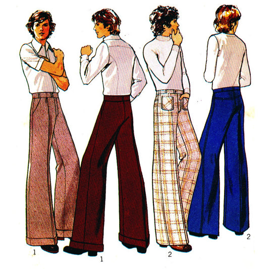 1940s WW2 Vintage Sewing Pattern W37 MENS PANT Trousers SHORTS 1238 by  Weldons 985 -  Canada