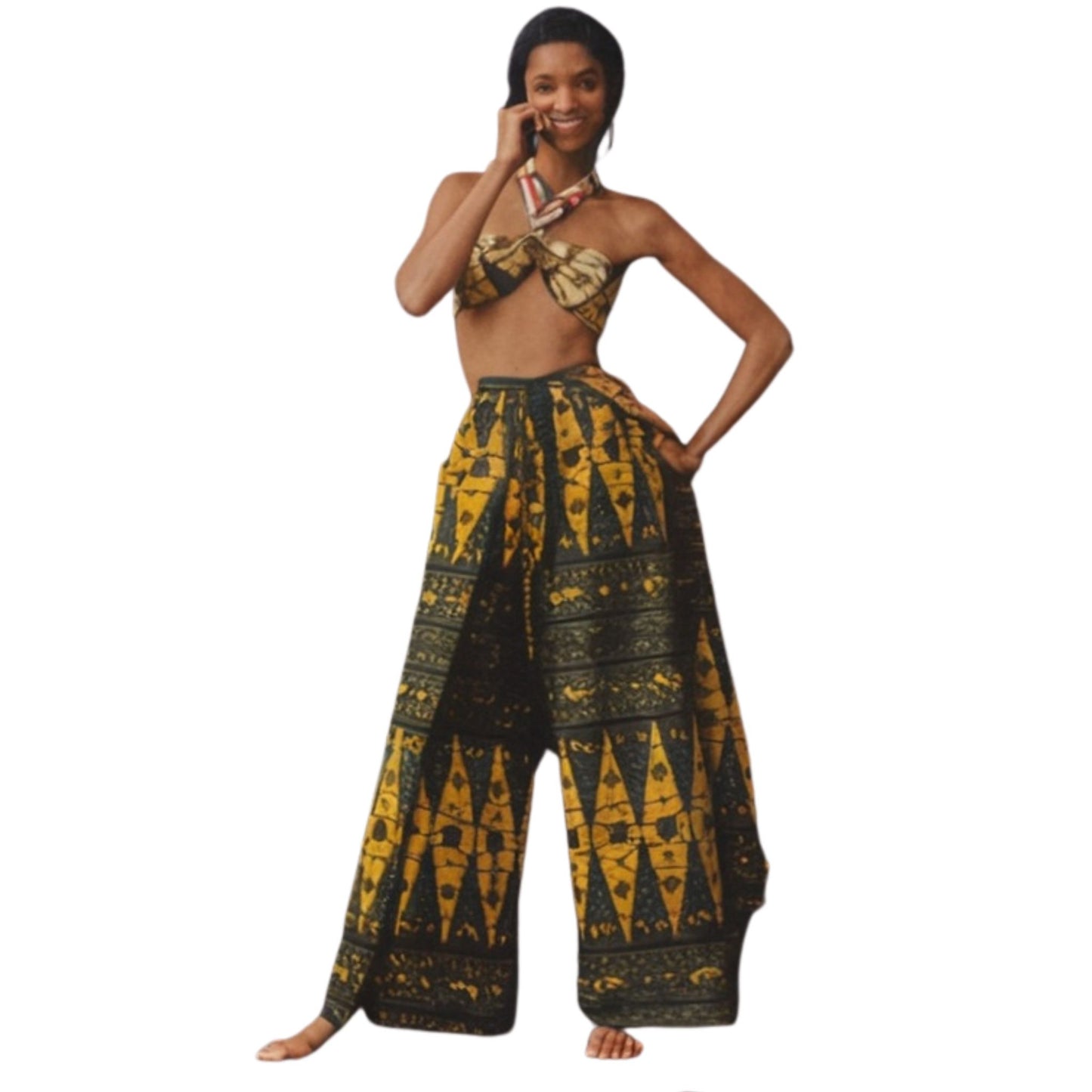 Vintage 1970s Pattern, 'Easy' Wrap-&-Go Pant-Skirt - Multi-sizes