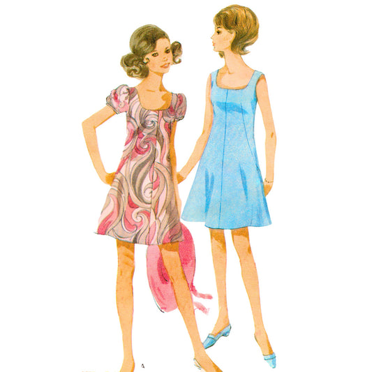 Two women modelling mini dresses