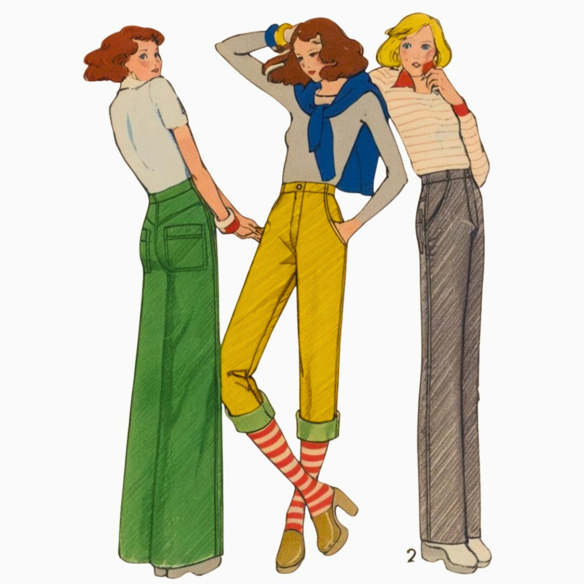 Model wearing made from Maudella 5970 pattern