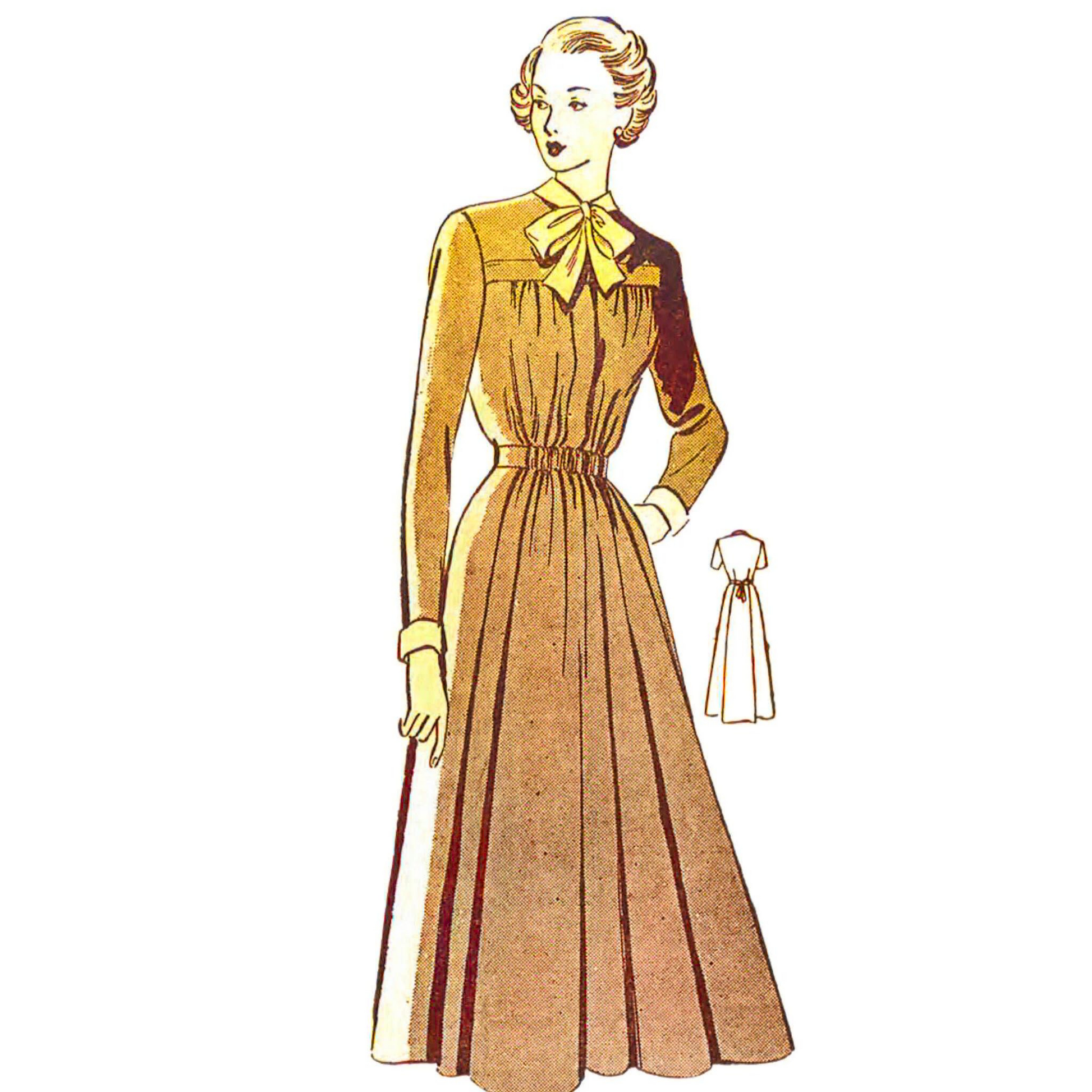 1940's Sewing Pattern: Misses' Maternity Dress 1940's Sewing Pattern: Misses' Maternity Dress