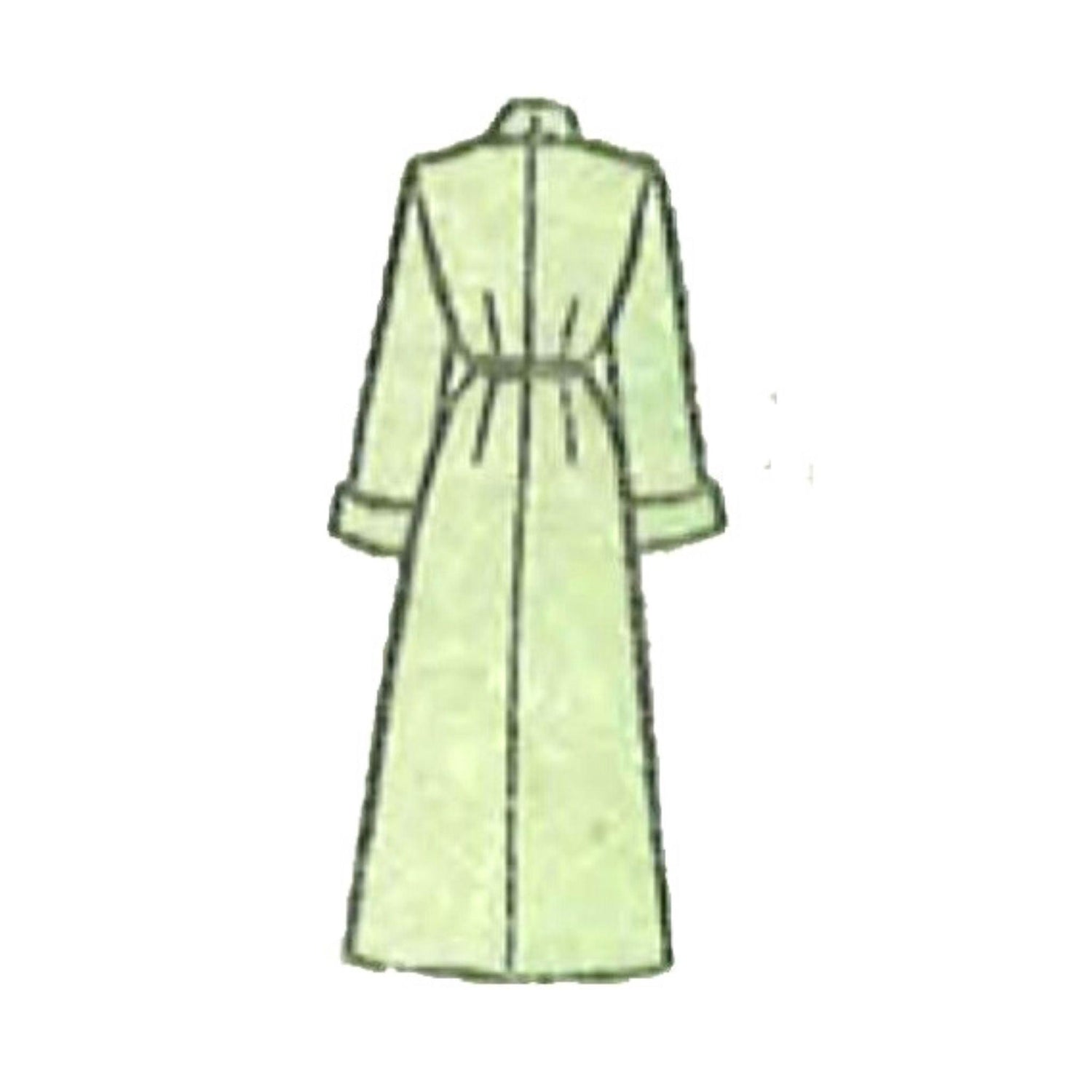 Vintage 1940s Pattern, Women's Dressing Gown Robe, Housecoat - Instantly Print at Home - Vintage Sewing Pattern Company