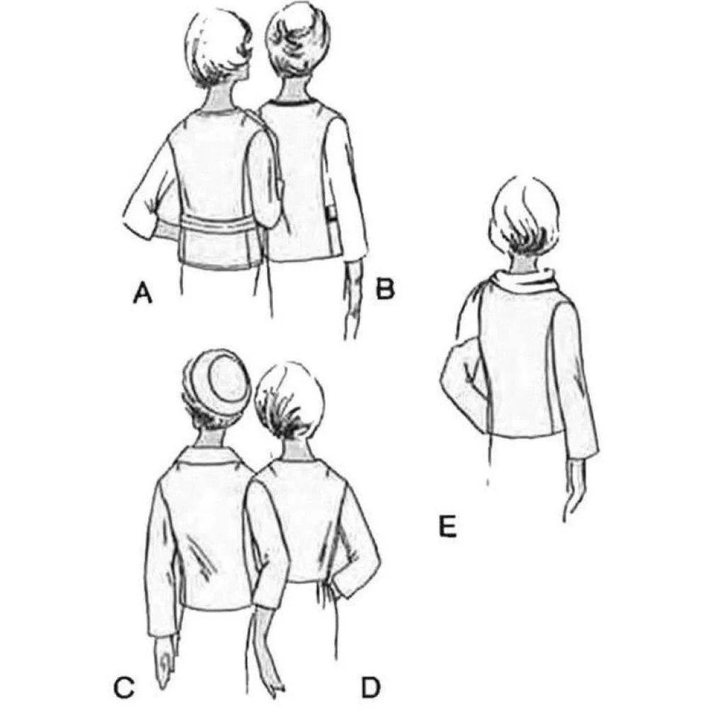 Line drawing of jackets