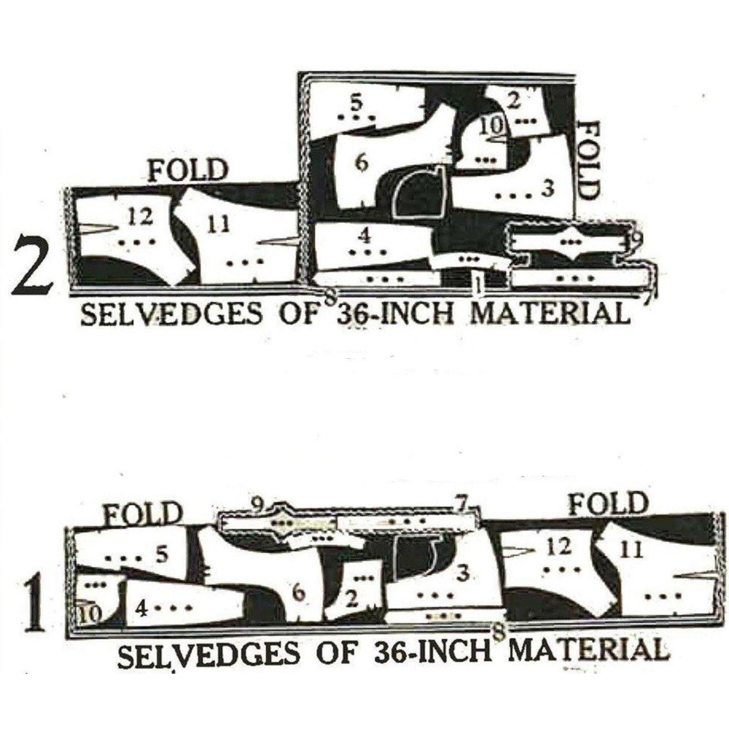 Pattern pieces