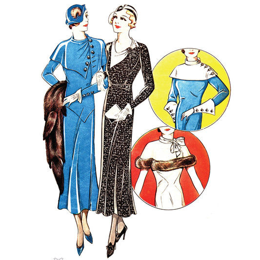 Vintage Sewing Patterns: Coats & Jackets including Cape and Swing