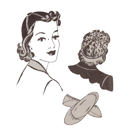 Woman wearing beanie hat