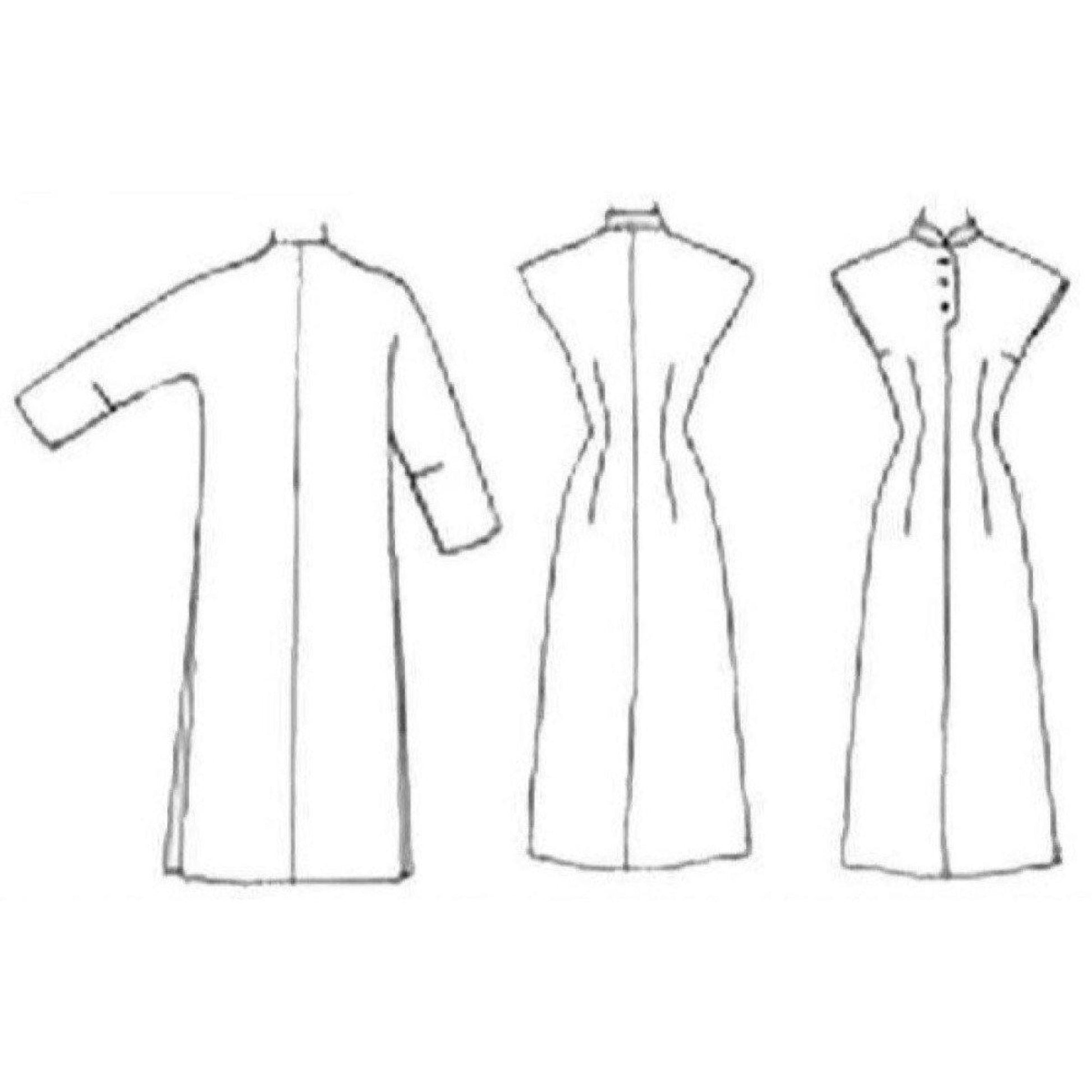 line drawing of garment