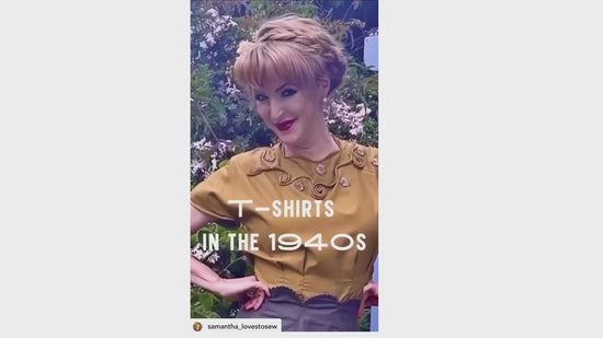 Sewers showcasing their mde up blouses