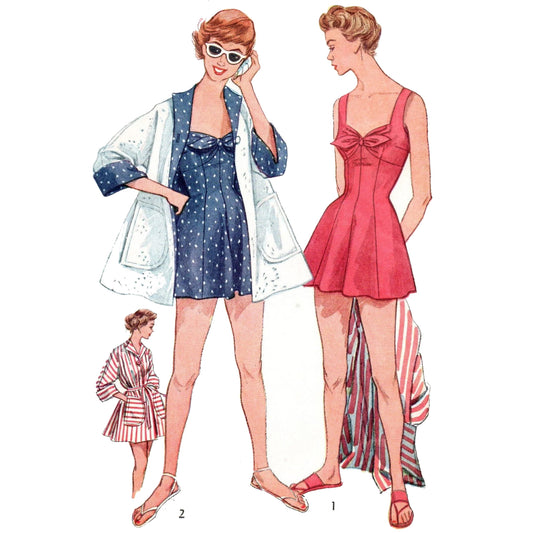 PDF Vintage 1950's Sewing Pattern: Men's Underwear Waist 38 96.5cm  Instantly Print at Home 