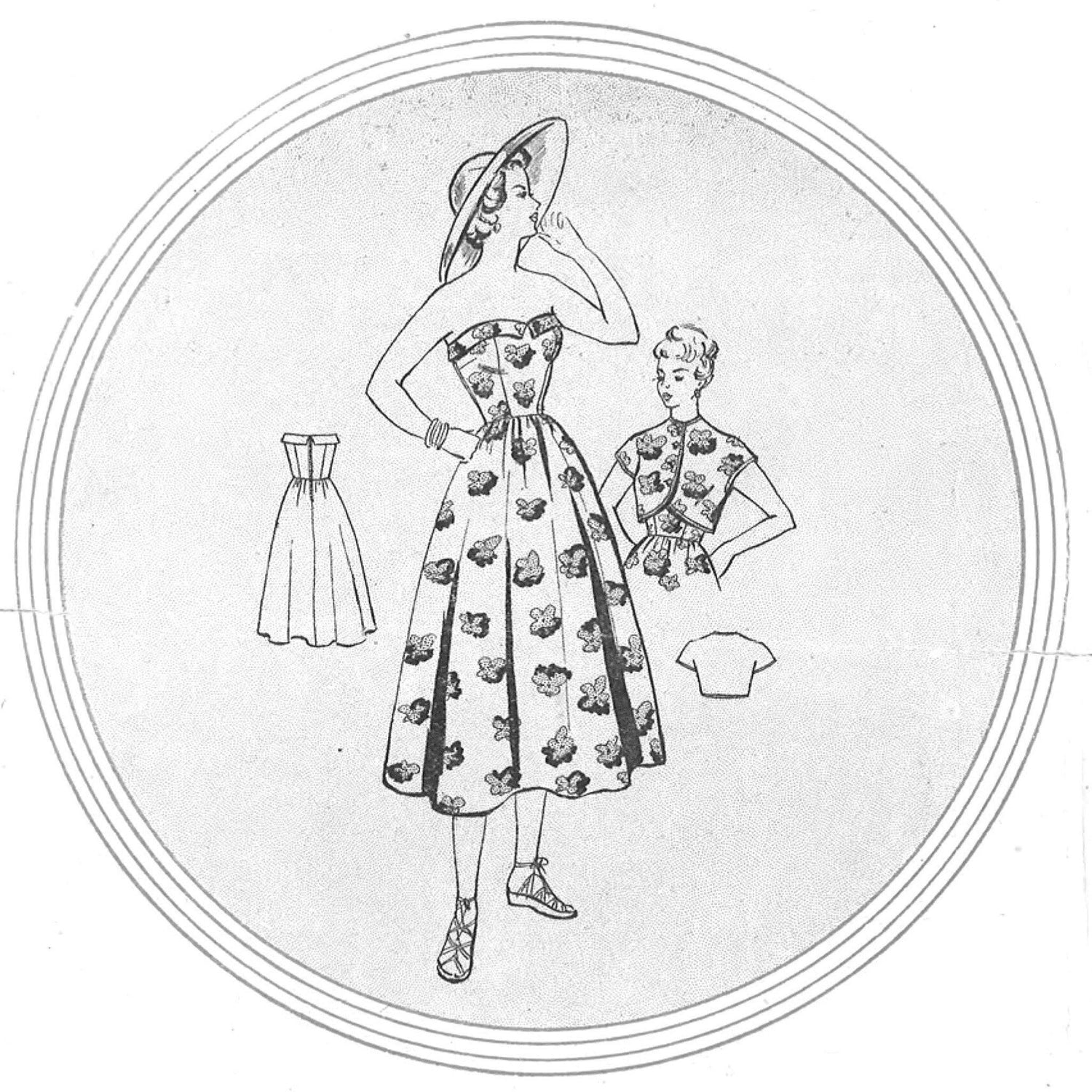 woman wearing a dress