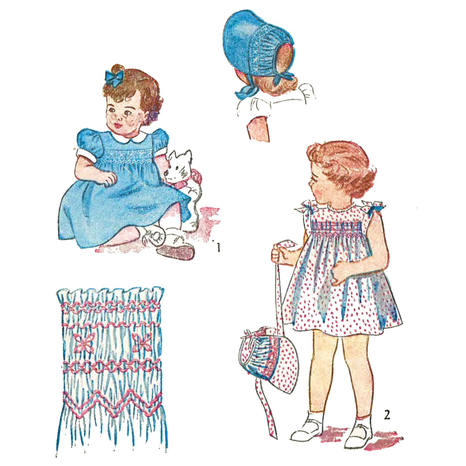 toddlers in dresses