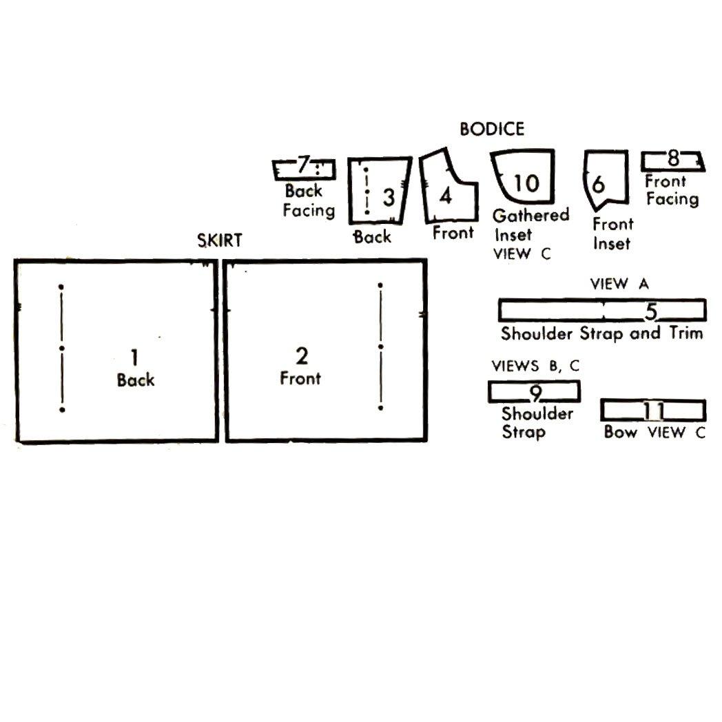 PDF - 1960s Pattern, Bardot Style Dirndl Dress - Multi Sizes - Downloa – Vintage Sewing Pattern Company pdf-1960s-pattern-bardot-style-dirndl-dress-multi-sizes-downloa-vintage-sewing-pattern-company