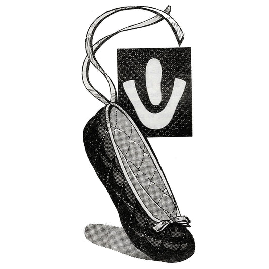 1940s illustration of 1940s shoes made from AB7268 pattern.