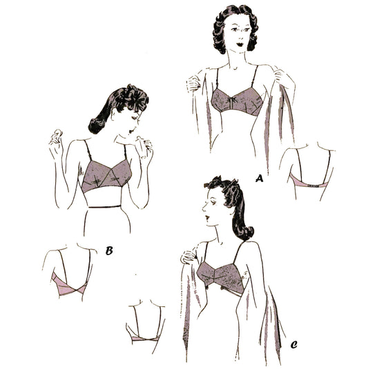 All Vintage Sewing Patterns – tagged vintage lingerie patronen – Page 4 –  Vintage Sewing Pattern Company