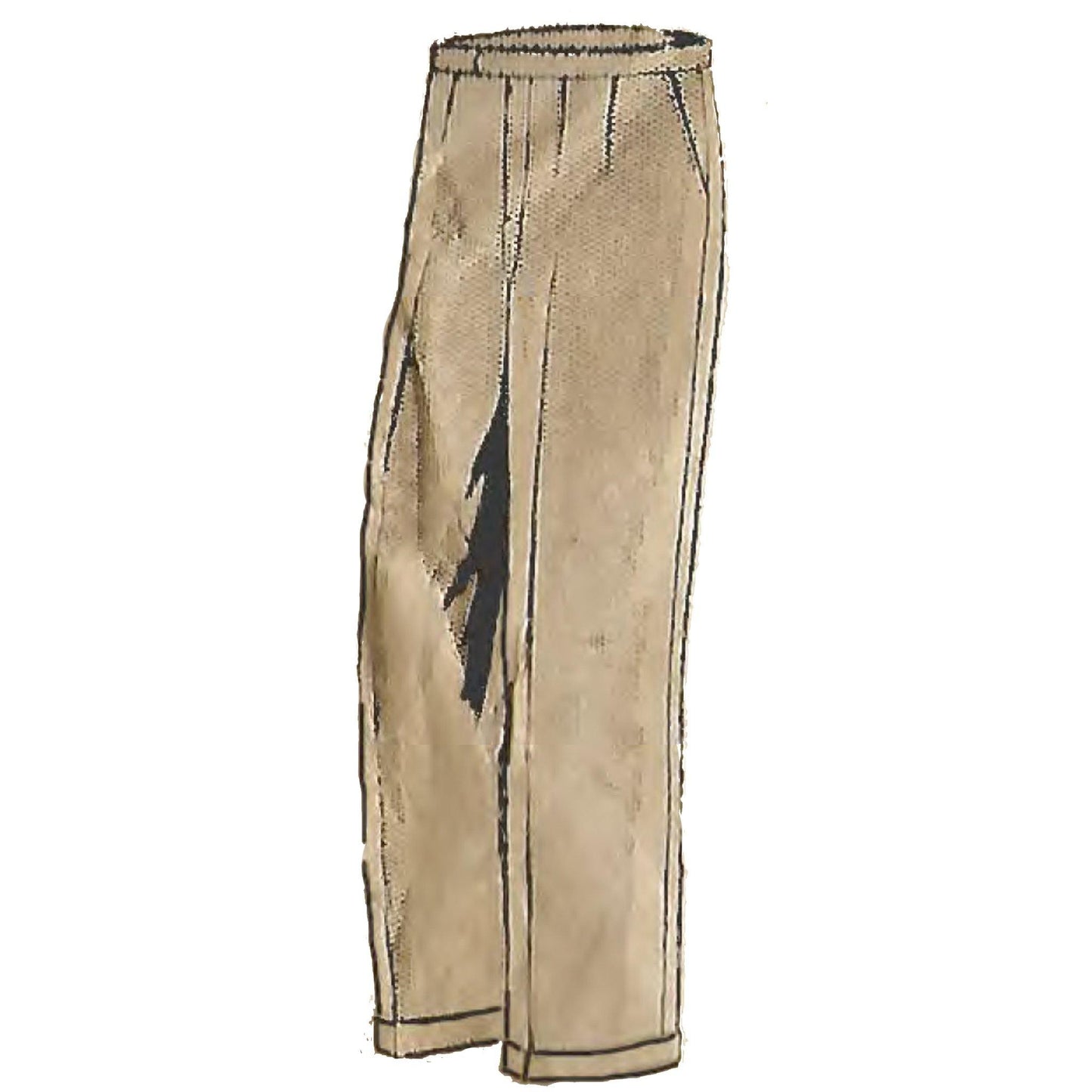 1940s Pattern, Men's/Women's Flannel Trousers 