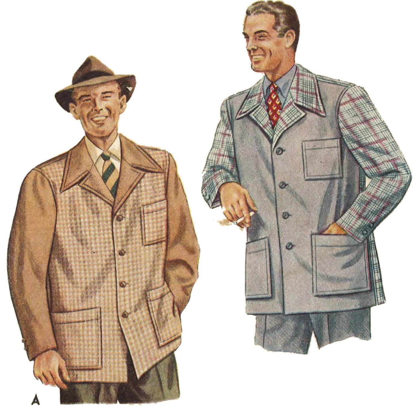 Men wearing sports jacket