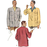 Vintage Sewing Patterns - Men & Boy's Coats and Jackets – Vintage ...