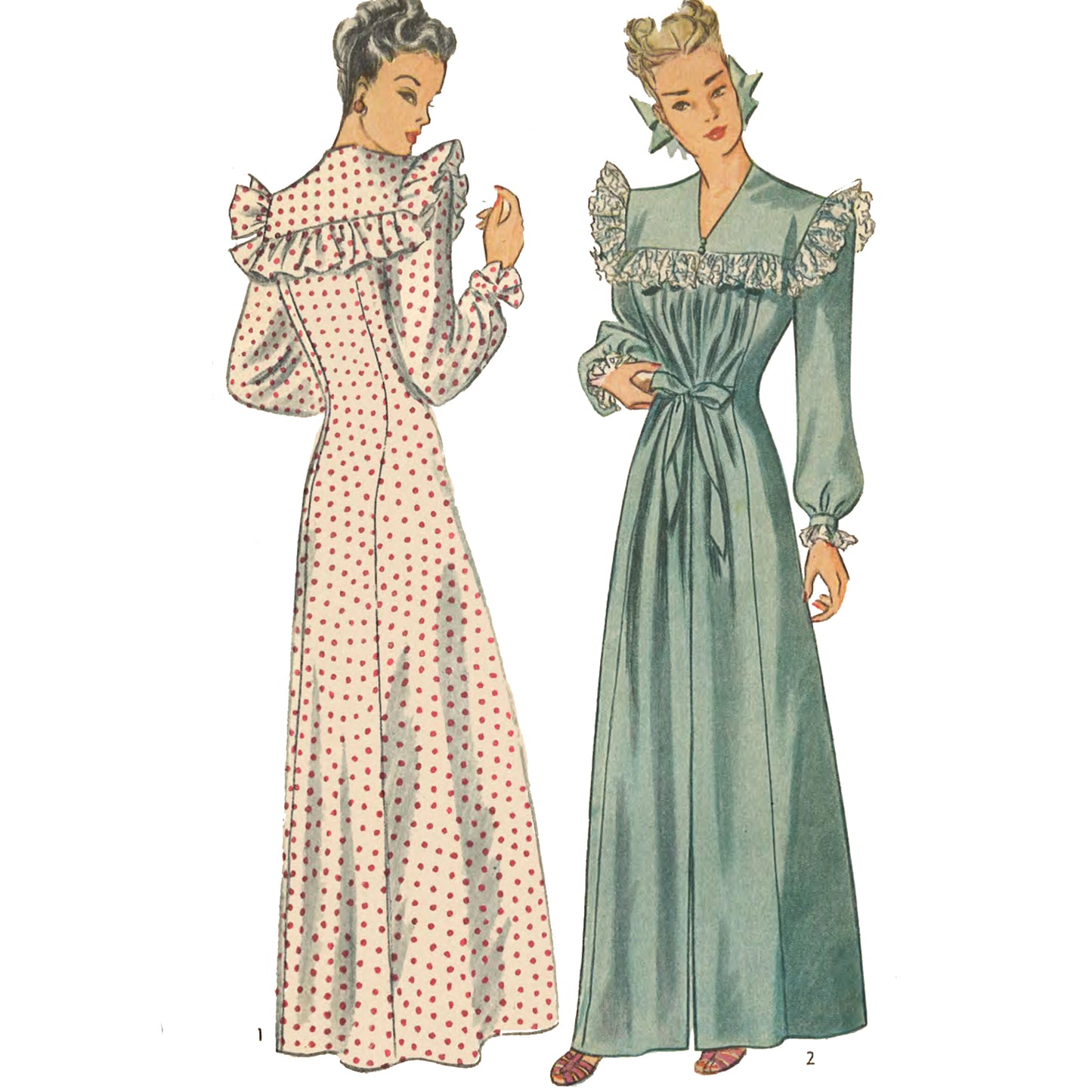 Women wearing nightdress