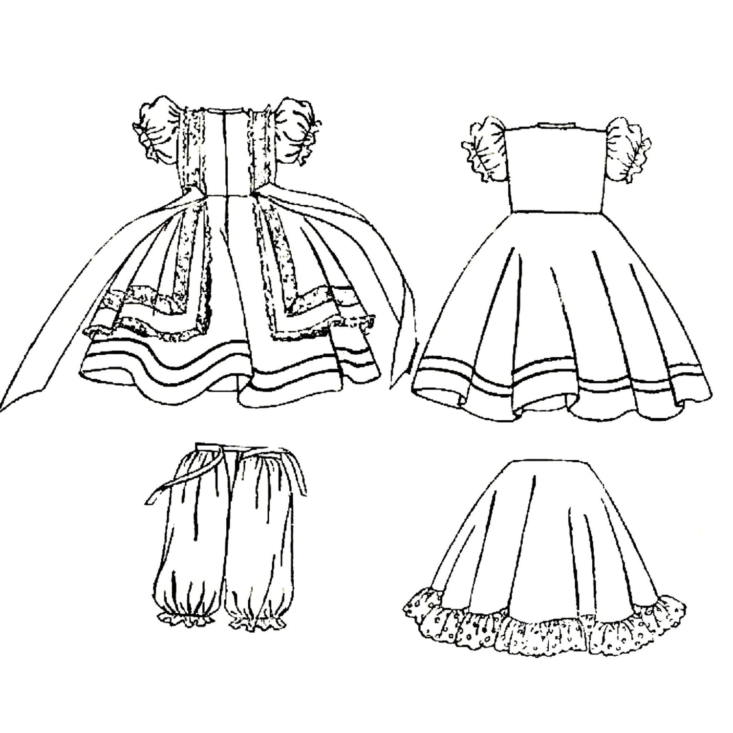 Alice In Wonderland Sewing Pattern