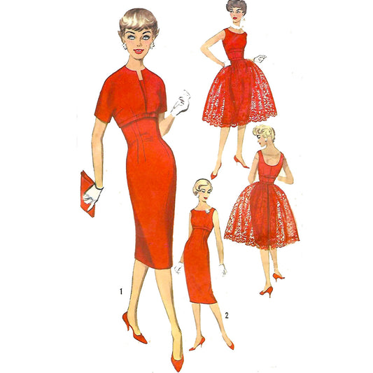 Vintage 1960s Pattern – Maxi Leisure Caftan - Bust=34” – 36” (86.4cm-91.4cm)