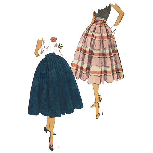 Two 1950s Rock 'n Roll skirts