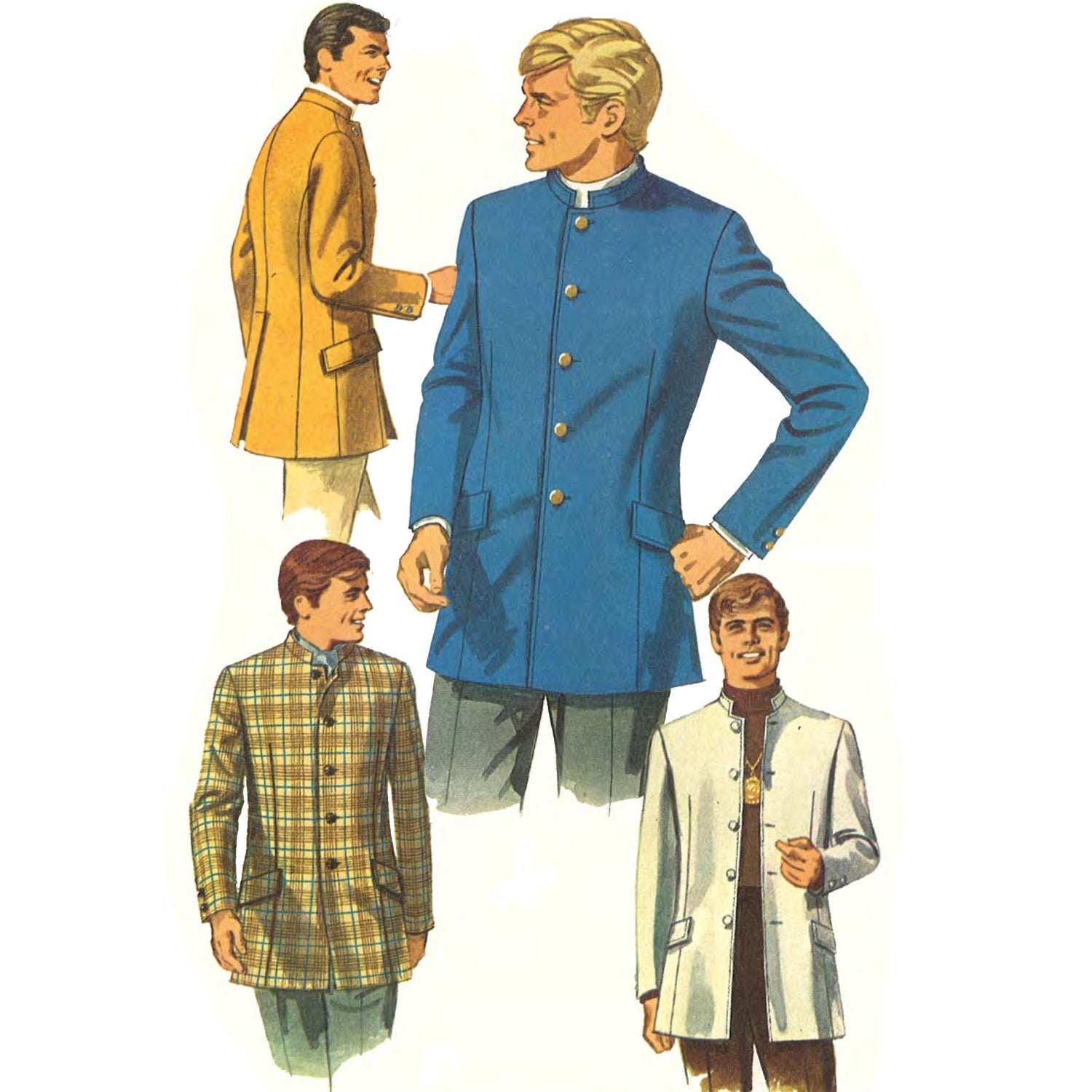 Men wearing Nehru Jackets