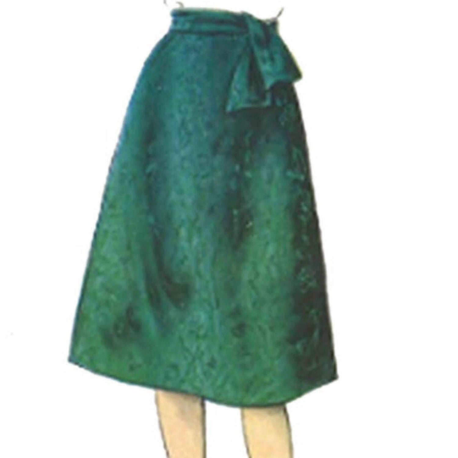 Woman wearing skirt