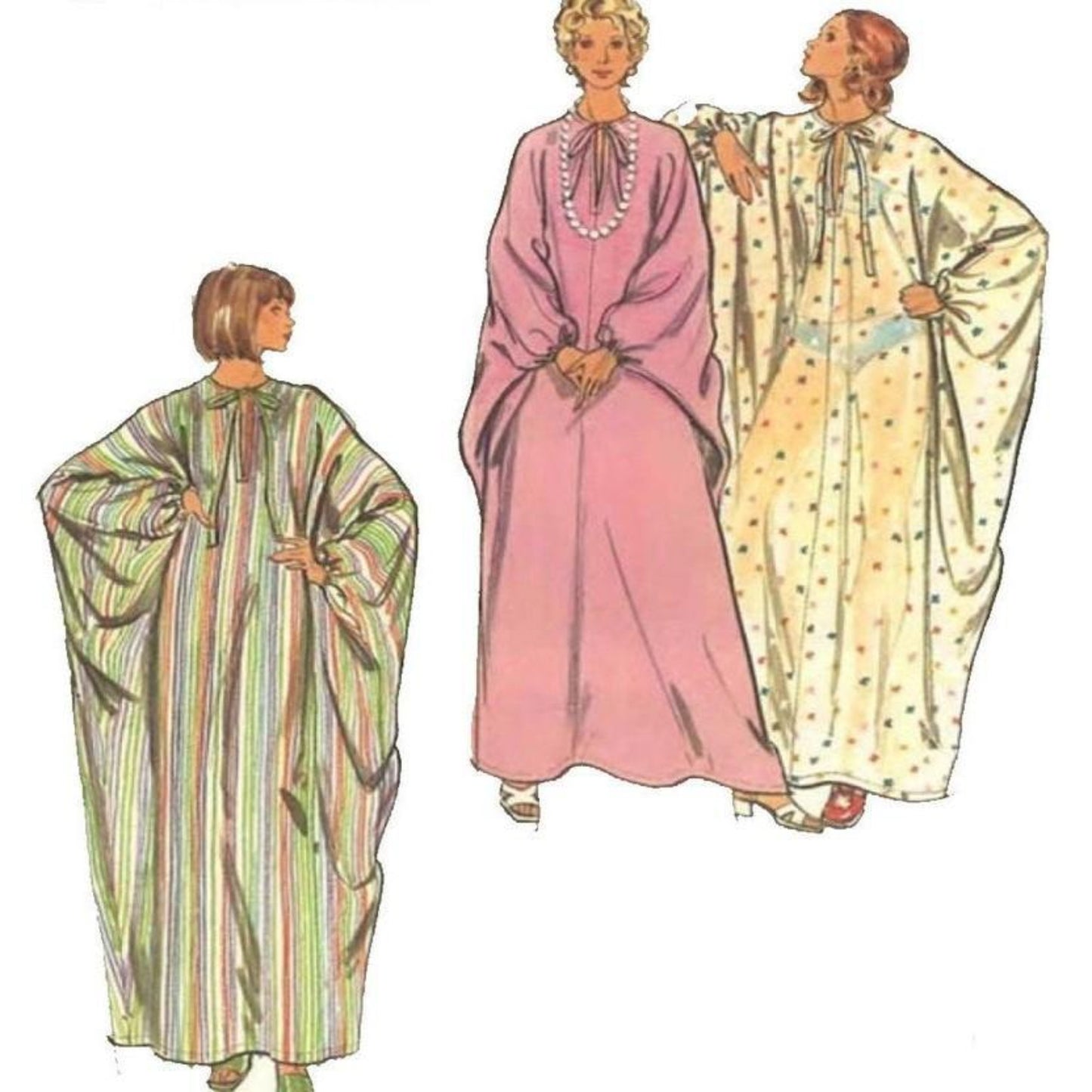 Women wearing kaftans