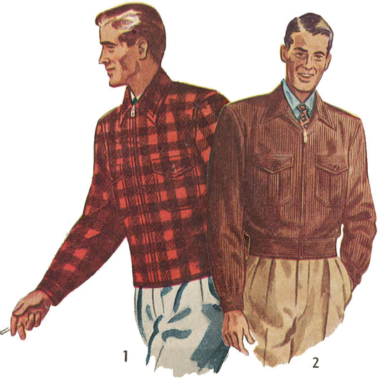 Vintage Sewing Patterns - Men & Boy's Coats and Jackets – tagged  CHEST38INCHES – Vintage Sewing Pattern Company