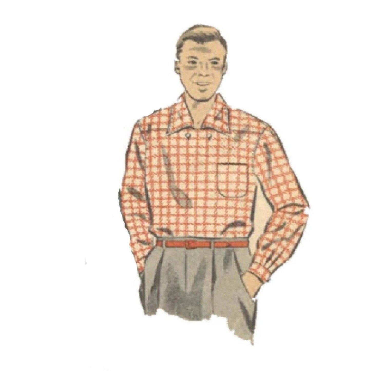 man wearing shirt